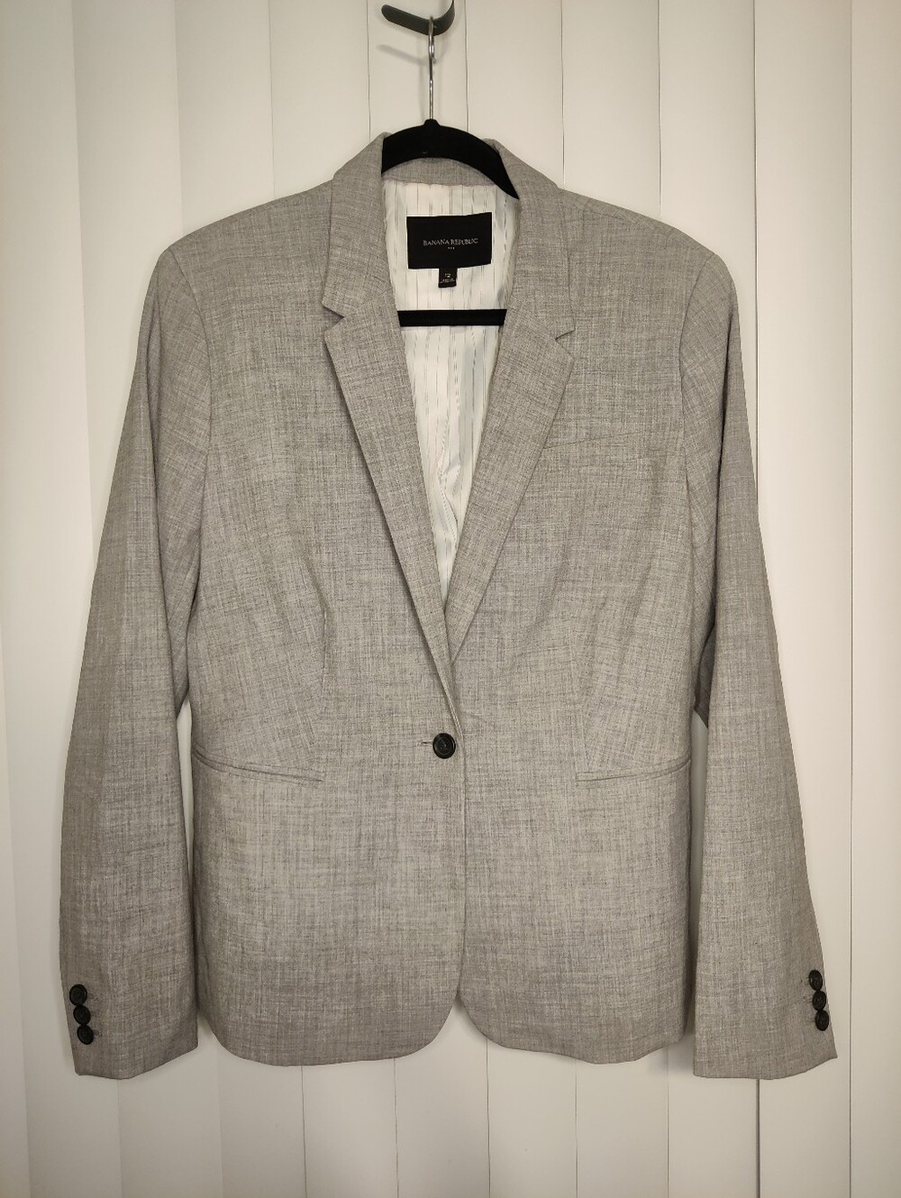 Banana Republic Grey Suit Jacket